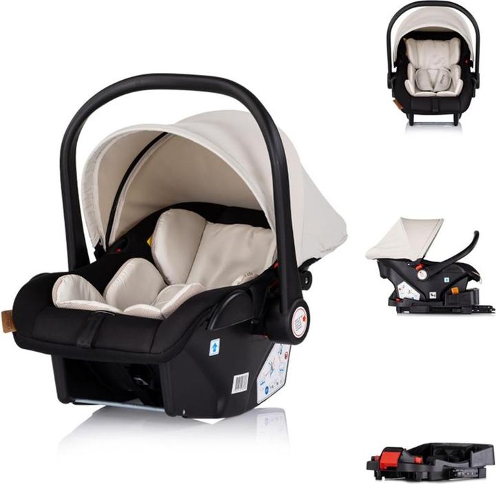 Produktbild Chipolino Set Babyschale Isofix-Basis (Babyschale, ECE R129/i-Size Norm)