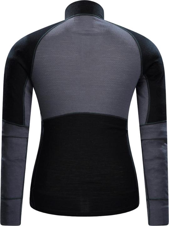 Actual product image Mountain Warehouse Mens Ultra Merino Wool Zip Neck Base Layer Top (XL)