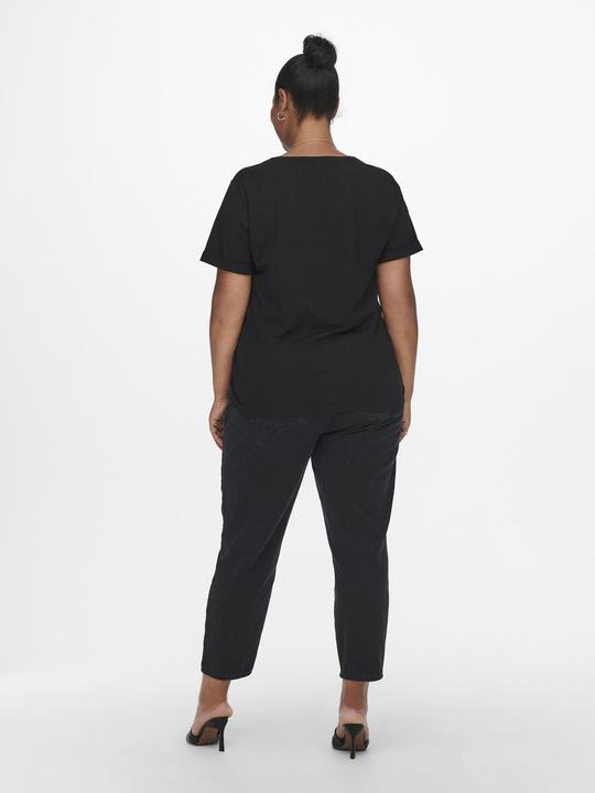 Immagine prodotto Only Vestibilità regolare Scollo rotondo Polsini ripiegati T-shirt T-shirt (M)