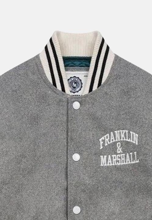 Immagine prodotto Franklin & Marshall Jacke Bomberjacke WOOLEN MELTON mit seitlichen Eingrifftaschen (XL)