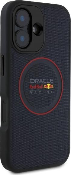 Produktbild Red Bull RBHMP16S24PUILVR iPhone 16 6.1" hardcase granatowy/navy Leather Red Ring MagSafe (Apple iPhone 16)