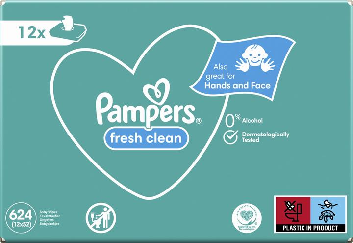 Produktbild Pampers Fresh Clean (624 Stück)