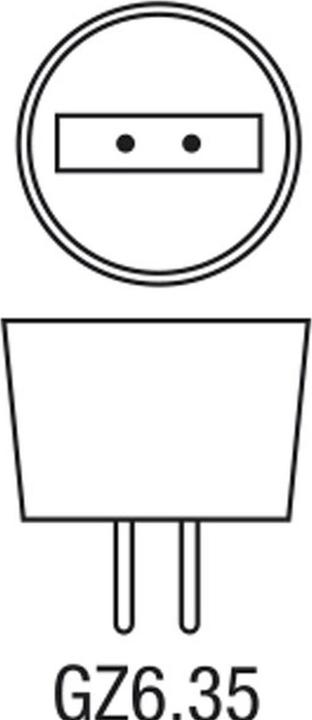 Actual product image Osram projection lamp (100 W, GZ6.35)