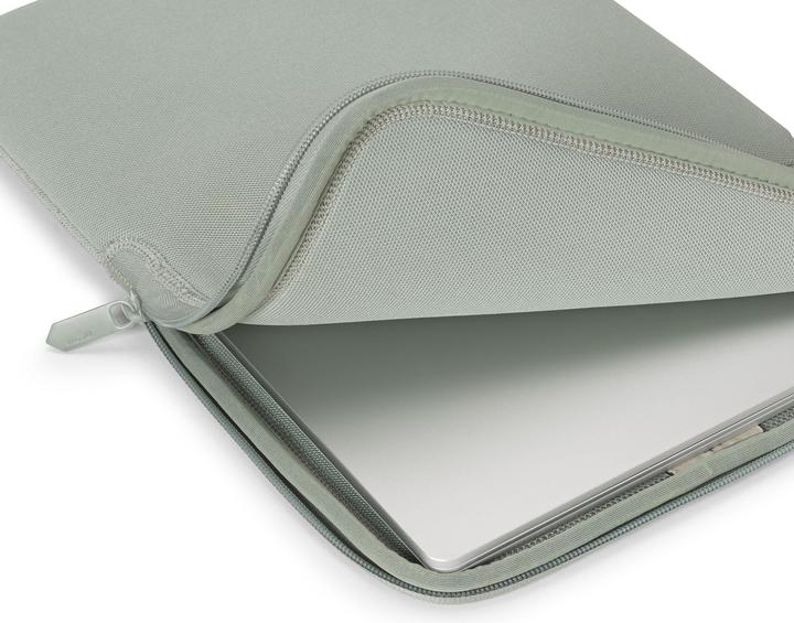 Actual product image Dicota Sleeve Eco SLIM S, silver sage (13", Microsoft) (13", Microsoft)