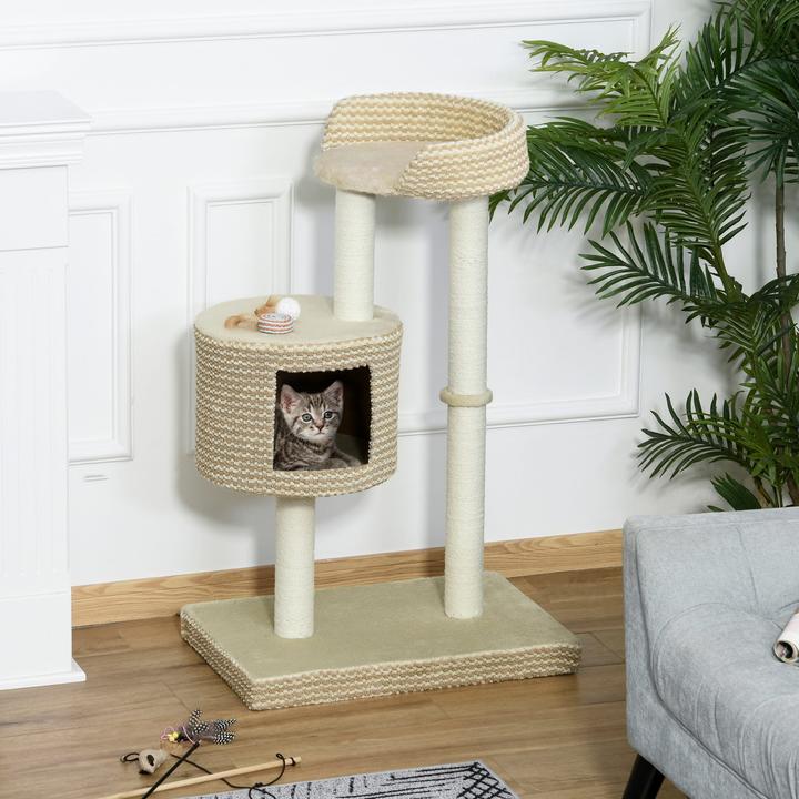 Produktbild Jamb Katzenbaum (96 cm, Beige+Kaffee)