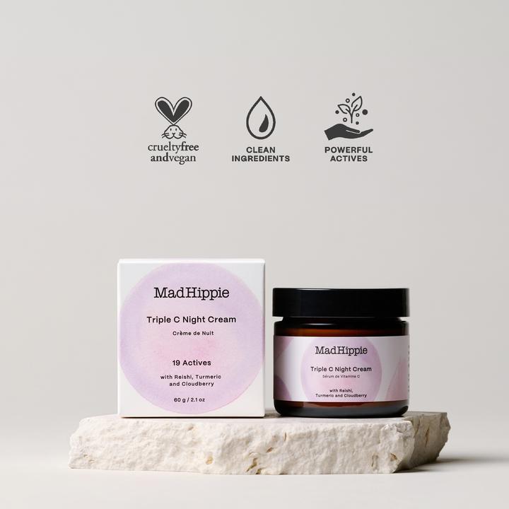 Immagine prodotto MadHippie Triple C Night Cream (60 ml, Crema notte)