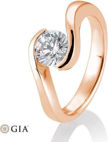 Actual product image Breuning Ring swing 0.80-1.50 ct. (56, 585/14 K Gold)