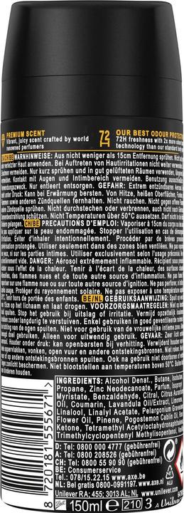 Produktbild AXE Deo Spray Premium Peach Infusion 150 ml (Spray, 150 ml)