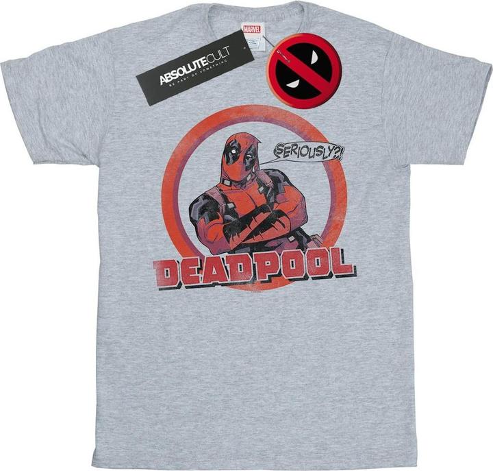 Produktbild Deadpool Seriously Speech Bubble TShirt (XXL)