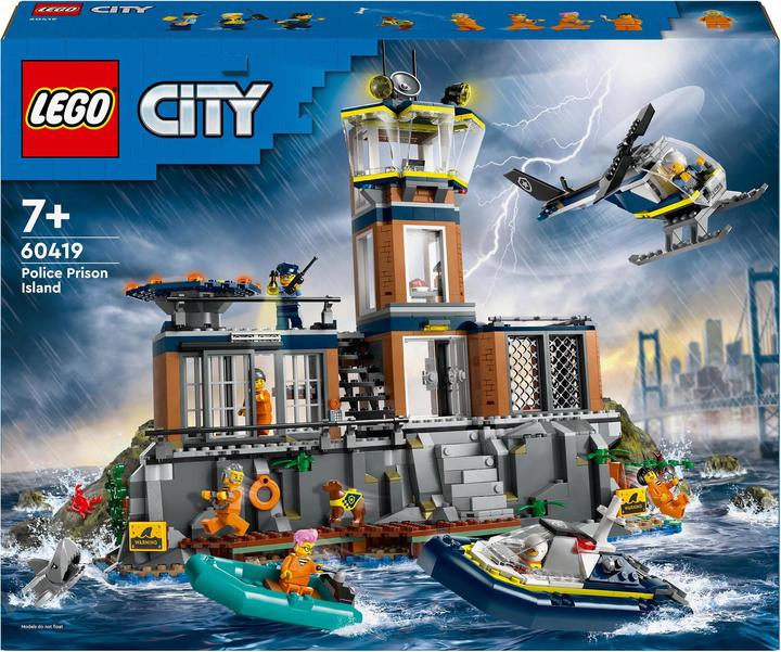 LEGO 60419 Police Station on Prison Island (60419, LEGO City)