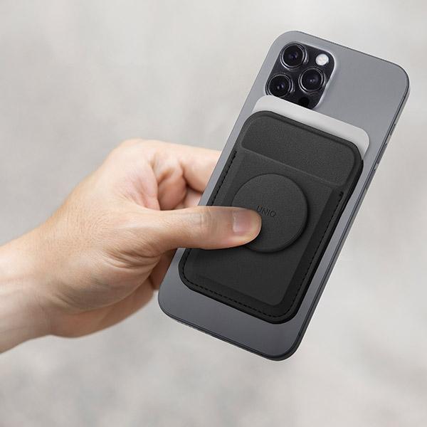 Produktbild Uniq Flixa magnetyczny portfel na karty z podpórką granatowy/navy blue