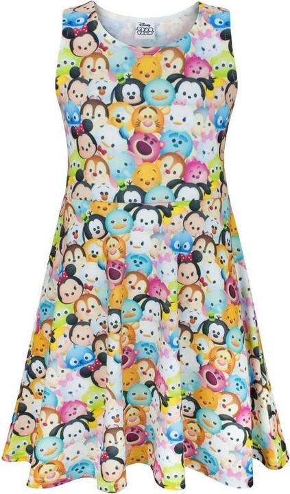 Disney Frozen Kleid mit ausgestelltem Rock Mädchen (140)