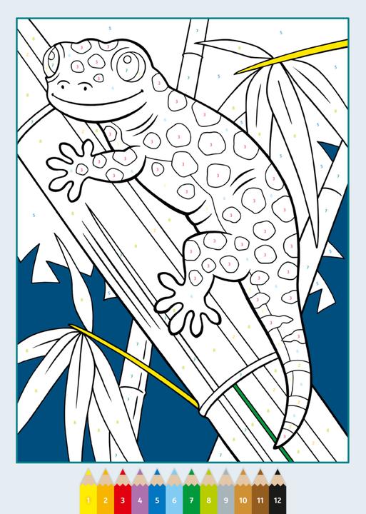 Produktbild Ravensburger CreArt Malen nach Zahlen ab 5: Süsse Tiere, Malbuch, 48 Motive