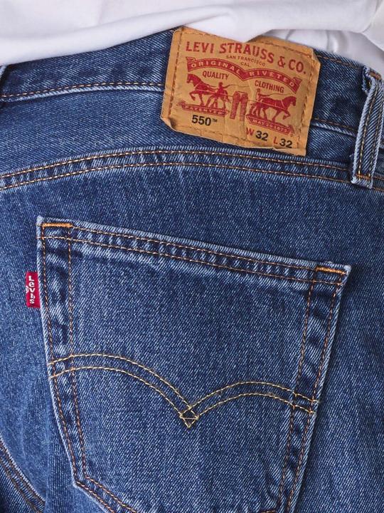 Actual product image Levis 550 Jeans Relaxed Fit med sw (W34/L34)