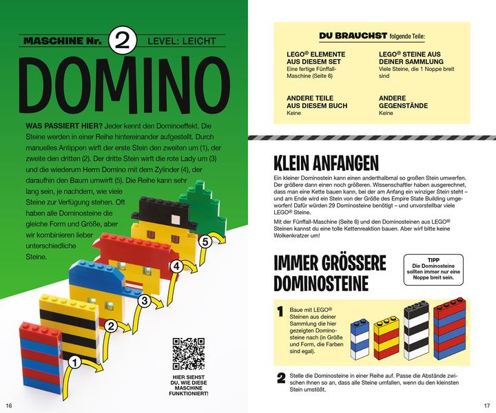 Actual product image Panini Kettenreaktionen: Baue dir 10 bewegliche Maschinen (German, Pat Murphy, 2018)