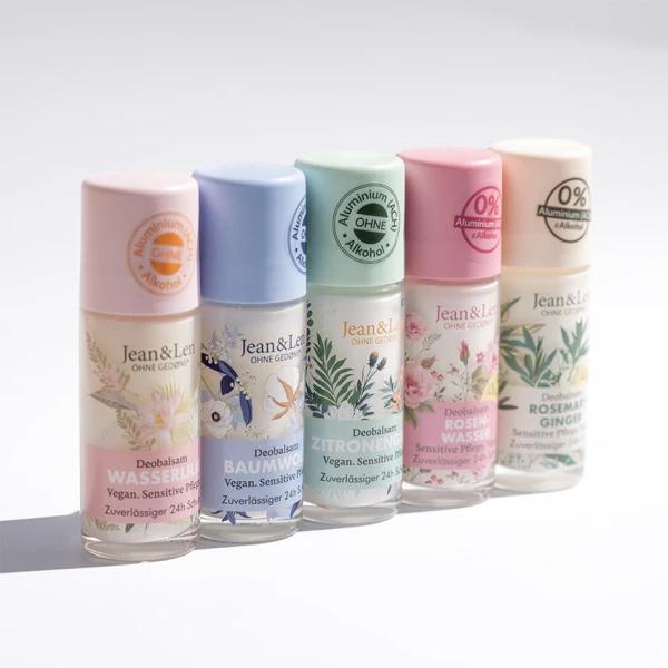 Actual product image Jean & Len Jean&Len rulldeodorant roosivesi 50 ml (Roll-on, 50 ml)