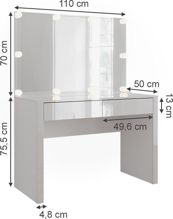 Produktbild Vichy Annabelle (50 x 70 x 111 cm)