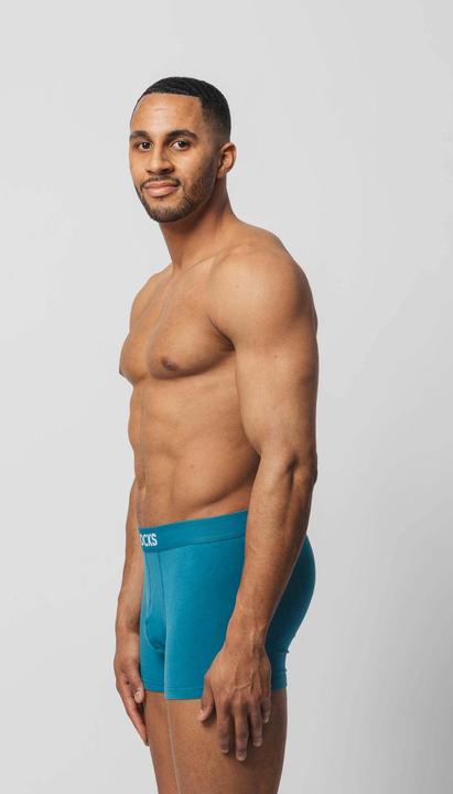 Produktbild Snocks Boxershorts mit Streifen (S, 6er Pack)
