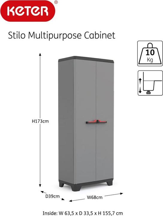 Produktbild Keter Schrank (68 cm, 173 cm)