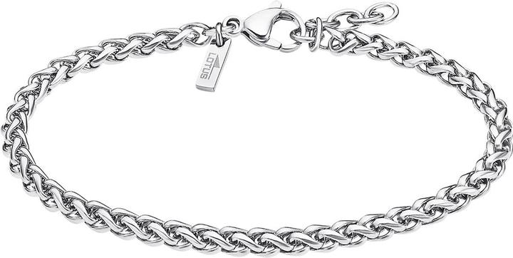 Actual product image Lotus Style - Massive men's steel bracelet Men inack LS2222-2 / 1 (20.50 cm, Stainless steel)