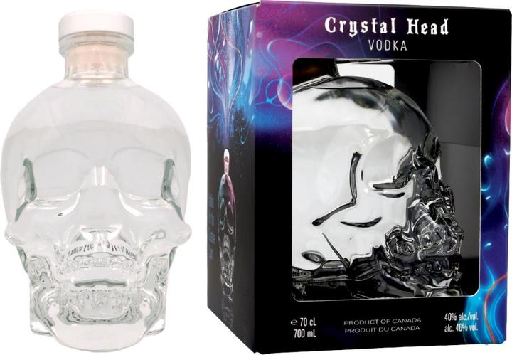 Image du produit Crystal Head Triple Filtered Vodka (1 x 70 cl)