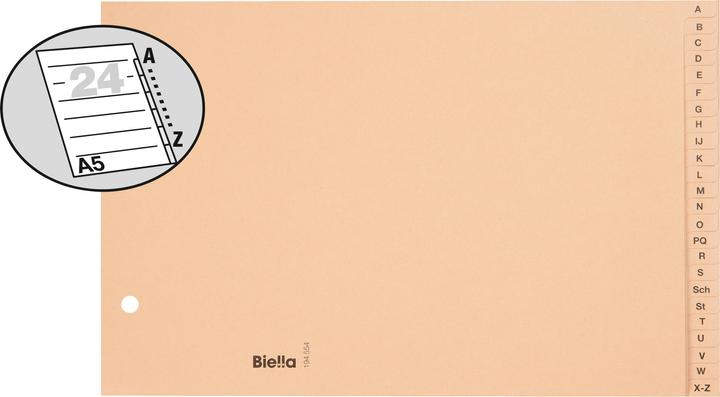 Actual product image Biella Paper register for A5/A6