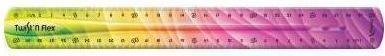 Immagine prodotto Maped Righello piatto Twist'n Flex DECOR, 300 mm, infrangibile (300 mm)