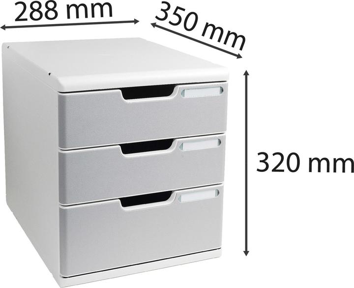 Actual product image Exacompta Modulable drawer boxes (A4+)