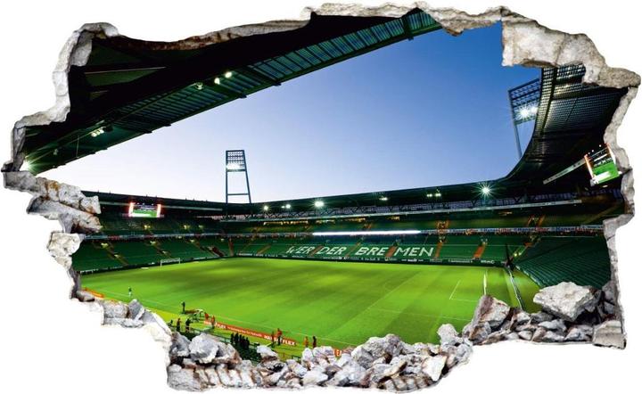 Actual product image SV Werder Bremen 3D SVW Weser stadium interior (40 x 24 cm)