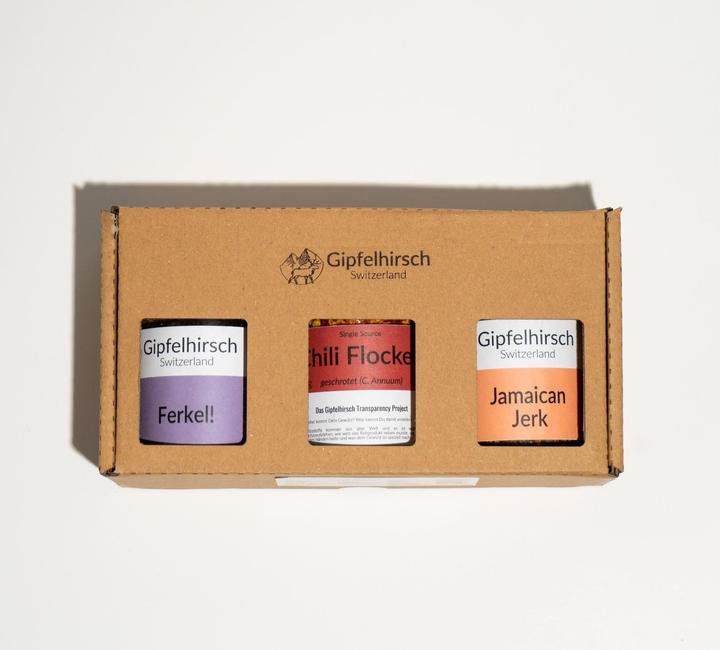 Actual product image Gipfelhirsch BBQ Spice Gift Box (235 g)