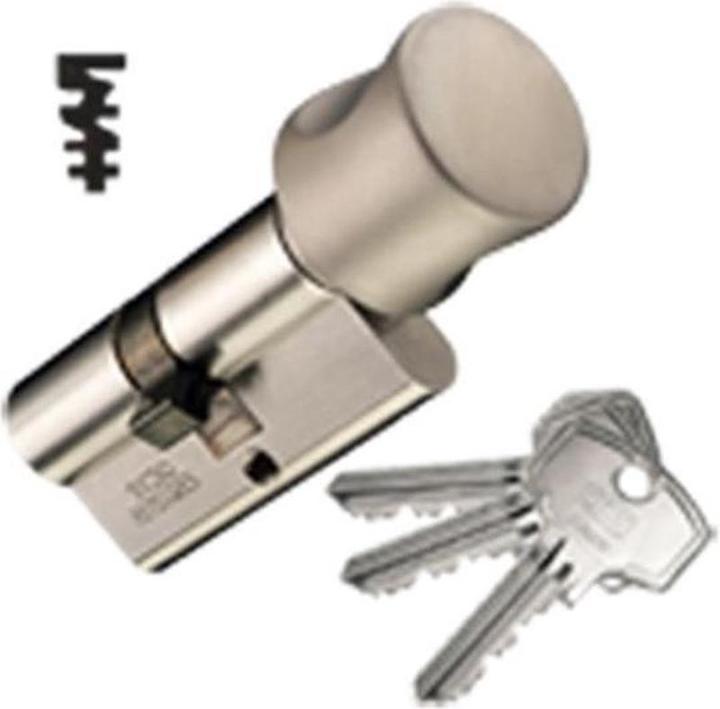 Produktbild De Knop Cilinder - 333BK6 Plura SKG3 - 30-30 mm