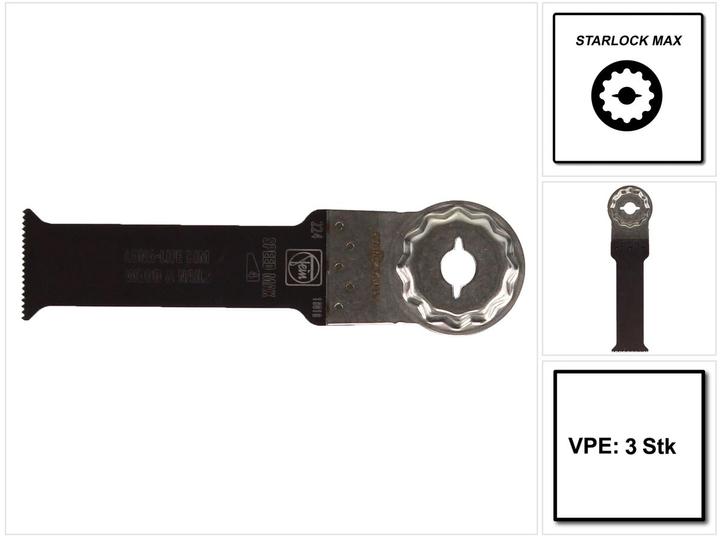 Produktbild Fein Sägeblatt SLM E-Cut BIM 90x32 3 Stück