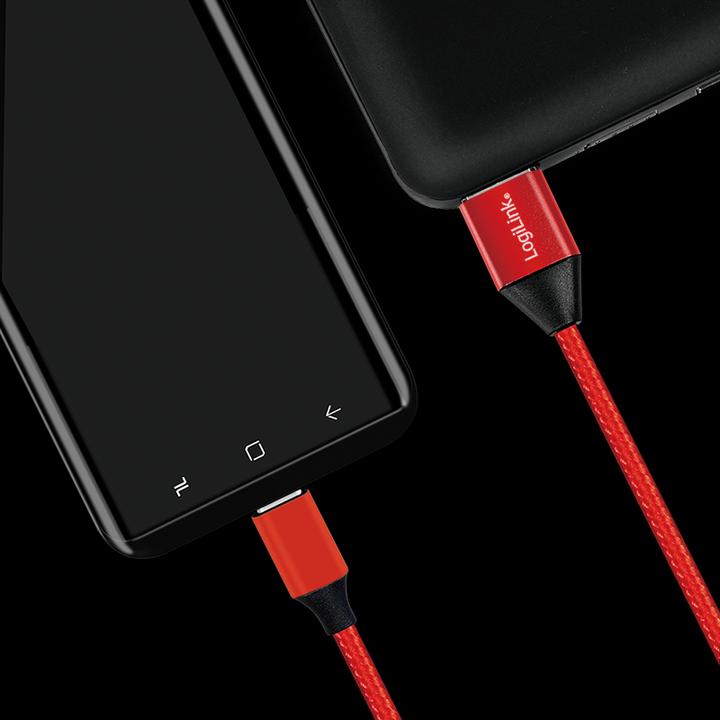 Produktbild LogiLink USB Kabel (1 m, USB 2.0, 5 W)