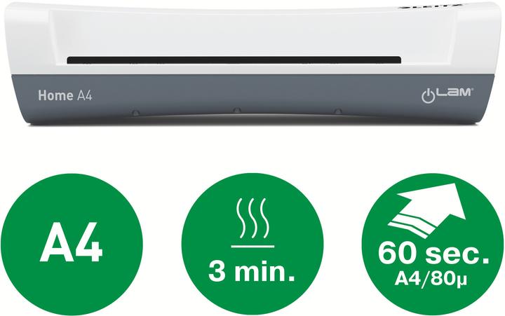 Actual product image Leitz iLam Home A4, bílý (75 - 125 µm, A4)