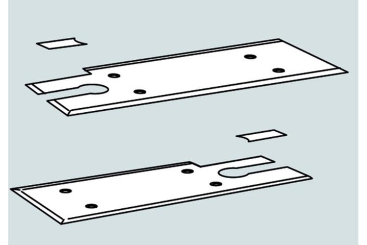 Produktbild Dormakaba Deckplatten zu BSR (Zimmertür, Eingangstür, Holztür, Balkontür)