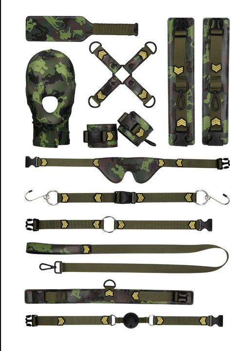 Actual product image Ouch! Army Bondage Kit