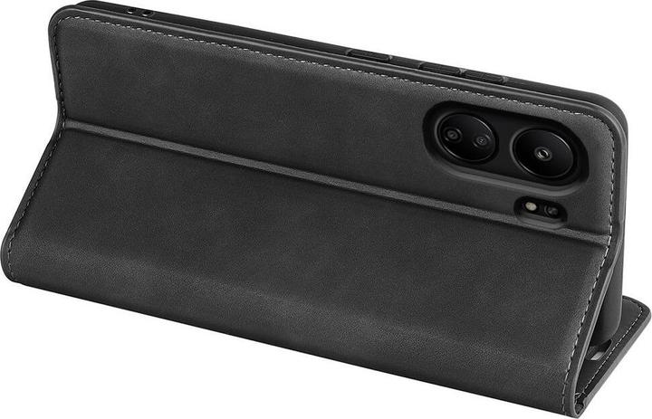 Produktbild Cover-Discount Xiaomi Poco C65 / Redmi 13C - Stand Flip Case Hülle schwarz (Xiaomi Poco C65, Xiaomi Redmi 13C)