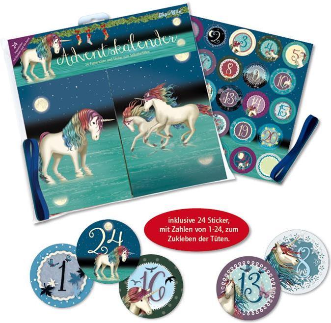 Immagine prodotto Lutz Mauder Calendario dell'Avvento da riempire, Lunabelle l'unicorno
