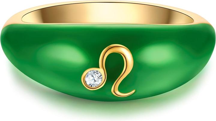 Glanzstücke München Damen Ring Sternzeichen Löwe - 35980