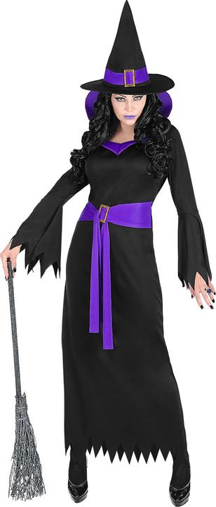 Widmann Costume Noir Sorcière Femme Noir / Violet