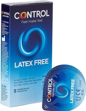 Produktbild Control Latex Free» 5 latexfreie Kondome - absolut geruchslos und hypoallergen (5 Stk.)