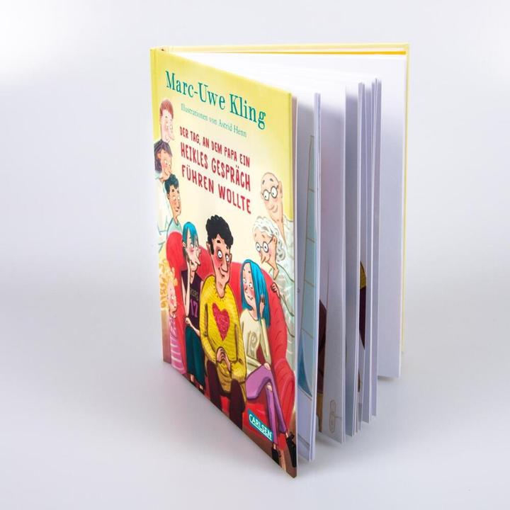 Produktbild Der Tag, an dem Papa ein heikles Gespräch führen wollte (Deutsch, Marc-Uwe Kling, Astrid Henn, 2021)