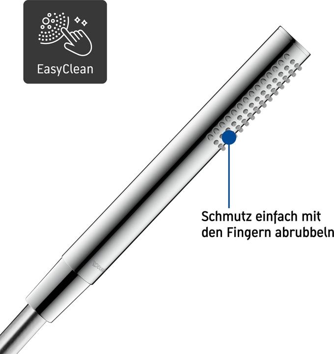 Actual product image Duravit Bar shower round chrome (1 Beam types, 21 l/min)