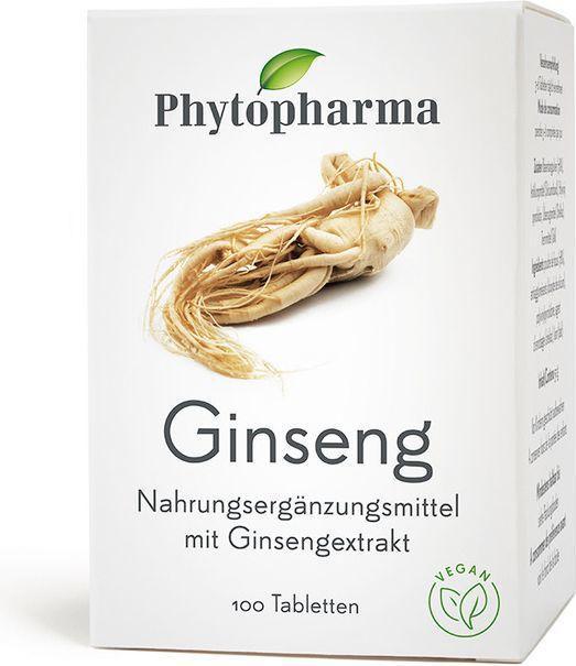 Produktbild Phytopharma Ginseng (100 Stück, Tabletten, 73 g)