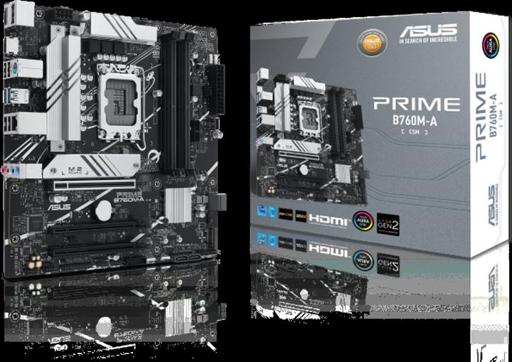 Produktbild ASUS Prime B760M-A-CSM (LGA 1700, Intel B760, mATX)