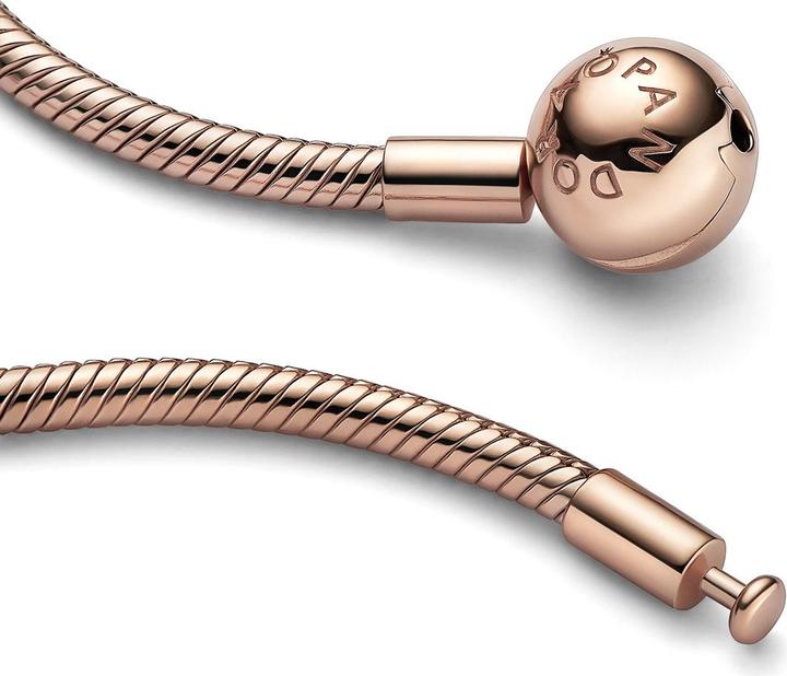 Produktbild Pandora Moments Schlangen Halskette (Metall, rosevergoldet, 40 cm)
