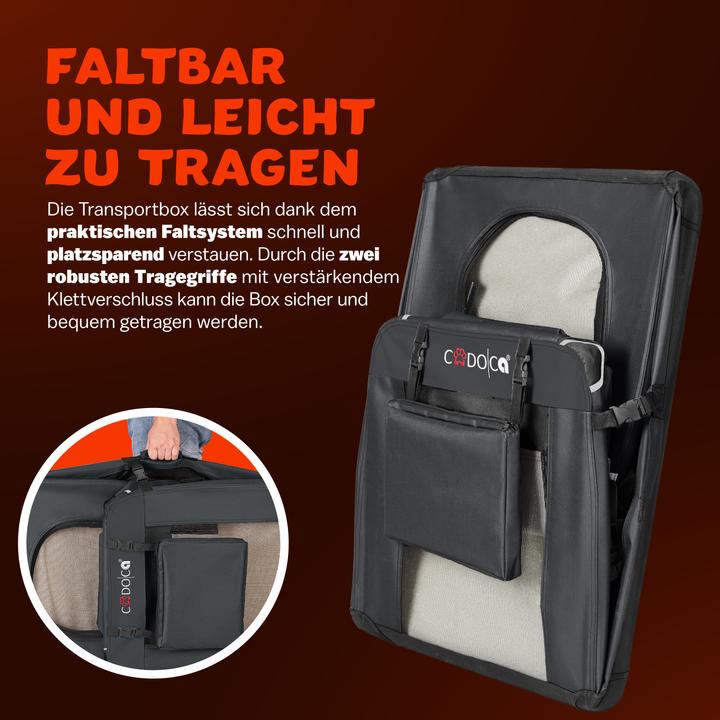 Actual product image Cadoca Transport box (Dog, Cat, Foldable)