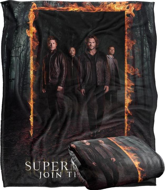 Produktbild Supernatural Decke Join The Hunt (152 x 127 cm)