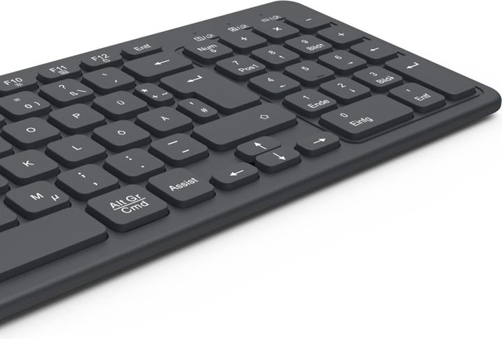 Actual product image Hama 173057 Keyboard WK-300, DE (DE, Wireless)