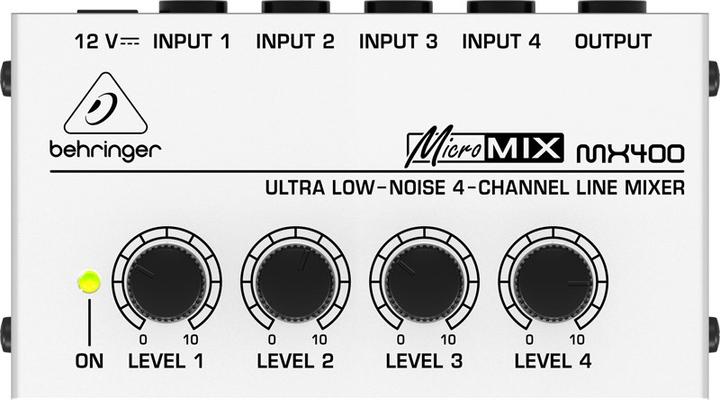 Actual product image Behringer MicroMix MX400 (Line-mixer)